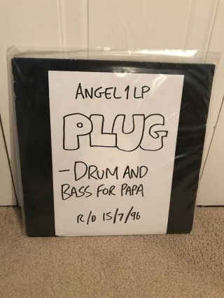 Plug - Drum & Bass For Papa.  Promo White Label Vinyl 2xlp 1996 (luke Vibert)
