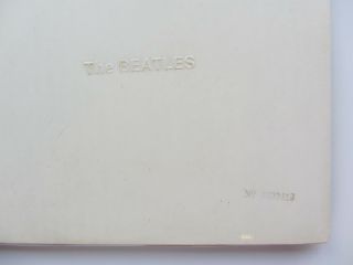 The Beatles White Album Orig 1968 Uk Stereo Top Opener 0393413 & Inserts