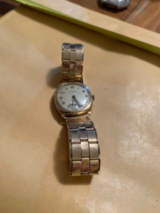 j w benson gold watch.  Vintage But Bracelet A Bit Tatty 9ct 2