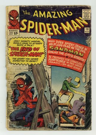 Spider - Man 18 Pr 0.  5 1964