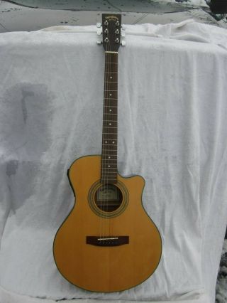 Wonderful Vintage Sigma Guitars By Martin Model Tb - In Acoustic/electric Guitar