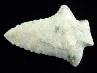 Fine Authentic 2 5/8 inch Grade 10 Georgia Abbey Point With Arrowheads 2