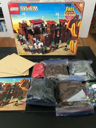 Lego Wild West Fort Legoredo (6769) 100 Complete W/ Manuals & Box