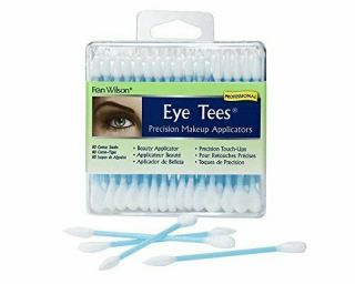 Round & Pointed Tip Cotton Swabs For Eye Makeup & Cosmetic Application (80ct)