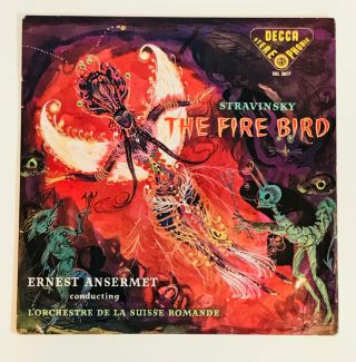 Uk Decca Sxl 2017 Ed1 Bbb Lp Ansermet Osr Stravinsky The Fire Bird