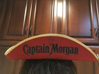 Captain Morgan Pirate Promotional Red Adult Hat