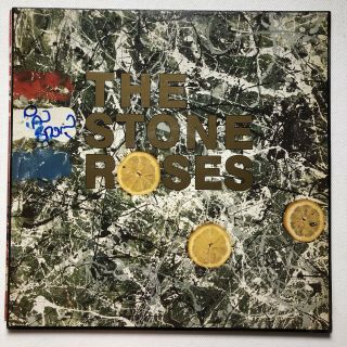 Hand Signed Record Autographed The Stone Roses Ian Brown