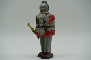 Nomura Space Commando Vintage Tin Robot 1950s Japan Robot Spaceman Wind Up Toy