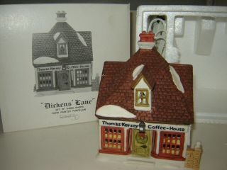 Dept 56 Dickens Village - Thomas Kersey Coffee House - Dickens 