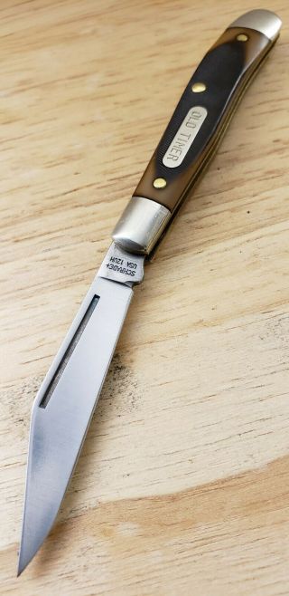 Vintage Schrade,  12uh Old Timer Pocket Knife/ Usa Made