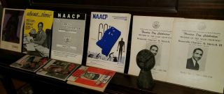 Vintage Naacp Bpp Civil Rights Black History Rare Memorabilia And Magazines
