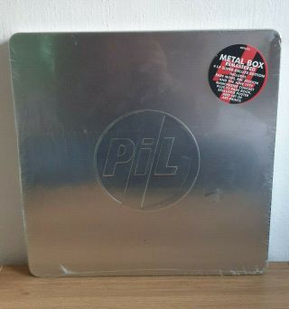 Public Image Limited Pil Metal Box (2016) - Deluxe Vinyl 4 - Lp Box Set