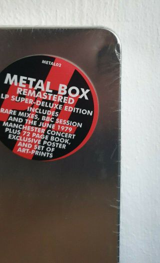 PUBLIC IMAGE LIMITED PIL Metal Box (2016) - Deluxe vinyl 4 - LP box set 2