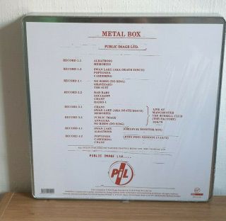 PUBLIC IMAGE LIMITED PIL Metal Box (2016) - Deluxe vinyl 4 - LP box set 3