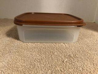 Tupperware Modulare Mates 1619 5 Cup Container & Brown Lid Cover Seal