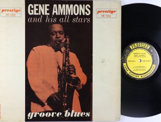 Gene Ammons - Groove Blues Lp - Prestige - Prlp 7201 Mono Dg Rvg