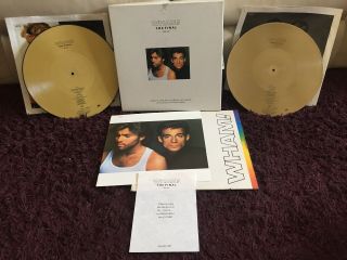 Wham The Final Box Set 2 X Gold Vinyl Record & (no T - Shirt).  No.  23374