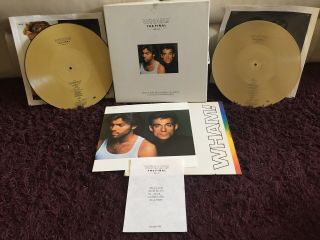 Wham The Final Box Set 2 x GOLD Vinyl Record & (No T - shirt).  NO.  23374 2