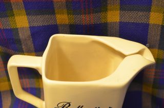 Vintage BALLANTINE ' S SCOTCH WHISKY Pottery Pitcher - Regicor Wade,  England 3