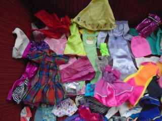 Barbie doll massive clothes bundle over 170 items clothing outfits skirts tops 2