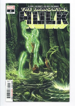 Immortal Hulk 2 Vol 1 1st App Of Dr.  Frye Alex Ross