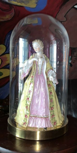 Antique French Porcelain Figure of Madame du Barry 2