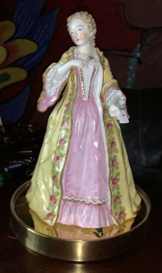 Antique French Porcelain Figure of Madame du Barry 3
