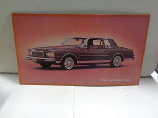 1979 Chevrolet Monte Carlo Landau Coupe Dealer Advertisement
