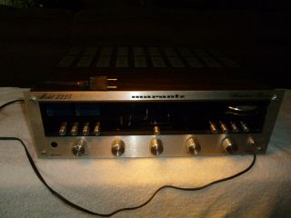 Vintage Marantz 2225 Stereo Receiver Silver Face AM FM Amplifier/Tuner 1970s Era 2