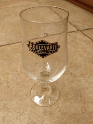 Boulevard Brewing Company 25cl Beer Glass Kansas City Missouri Brewery