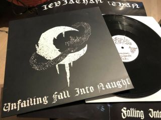 Leviathan " Unfailing Fall Into Naught " Lp Test Pressing Drudkh Ruins Of Beverast