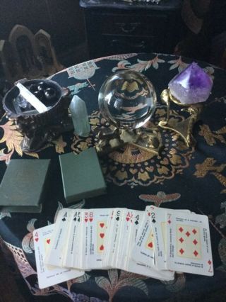 Vintage Nile Fortune Telling Deck Game Halloween W Good Deal 4 U See