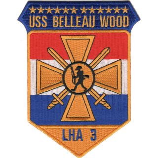 Uss Belleau Wood Lha - 3 Patch