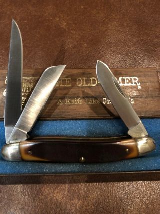 Vintage Schrade USA Old Timer Cronatron 3 Blade 980T Pocket Knife 2