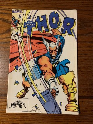 Thor 337 (nov 1983,  Marvel) - 1st App Of Beta Ray Bill / Thor