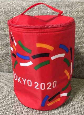 Coca - Cola 2020 Tokyo Olympic Games Limited Drum Type Red Cold Cooler Back
