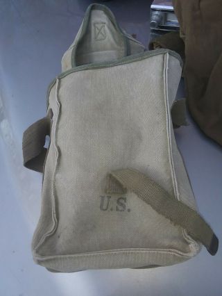 Vintage Army Military Us Carrier Bag.  Possibly.  1944.