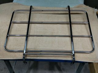 Vintage Oe Luggage Rack Assembly 1978 Fiat 124 Sport Spider,  Very Good,