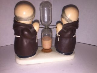 Exc Rare Vintage GOEBEL Friar Tuck Monk Egg Timer 2