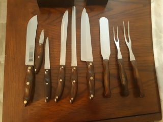 Vintage 11pc Cutco Knife Set 20,  21,  22,  23,  24,  25,  26,  27,  28 And 2 Trays