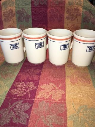 Vintage Ihop International House Of Pancakes Coffee Mugs (set Of 4)