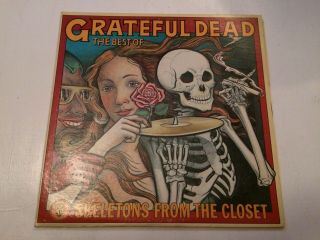 1974 The Best Of The Grateful Dead Skeletons From The Closet Rare Vinyl Record