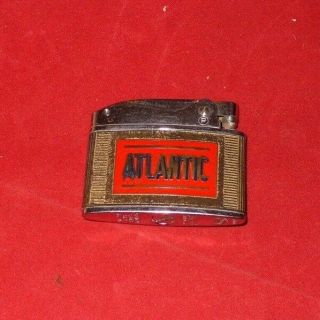 Vintage Atlantic Refining Company Imperial Motor Oil Gas Penguin Lighter Japan