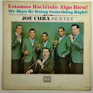 Joe Cuba Sextet " Estamos Haciendo Algo Bien " Latin Jazz Boogaloo Lp Tico Mono