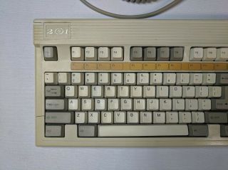 Vintage Focus Electronic 2001 White Alps Mechanical Switch Keyboard Model FK2001 2