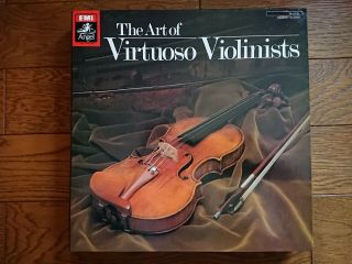 V.  A.  The Art Of Virtuoso Violinists Japan 10 Lp Box Set
