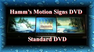 Hamms Motion Beer Signs Dvd Rippler Scene - O - Rama Neon Flying Goblet " Ebay Only "