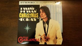 I Wish It Was Christmas Today Julian Casablancas White Vinyl Ltd To 500 Copies