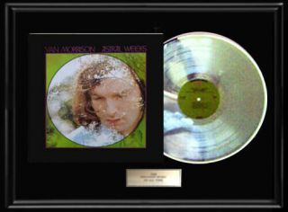 Van Morrison Astral Weeks Album Framed Lp Plated Vinyl Rare No Repros