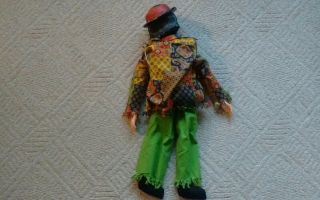 Vintage 1980 ' s Emmett Kelly Ventriloquist Puppet Dummy Doll Novelty 3